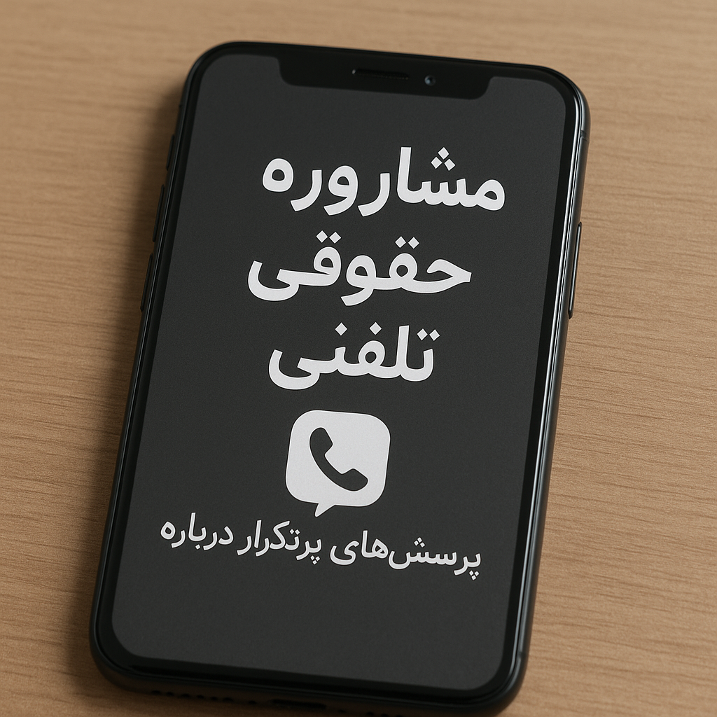 پرسش‌های پرتکرار درباره مشاوره حقوقی تلفنی