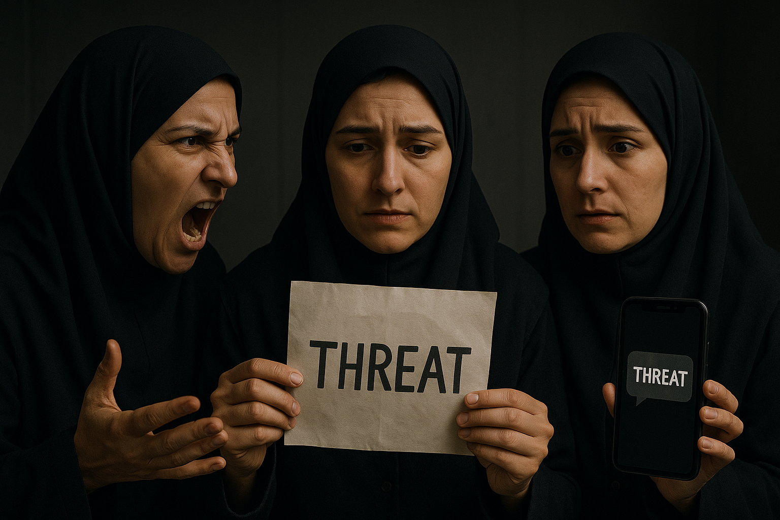 انواع تهدید ،کتبی، شفاهی، فضای مجازی و مجازات آن