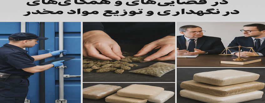 ابعاد بین‌المللی قاچاق و همکاری‌های قضایی در نگهداری و توزیع مواد مخدر