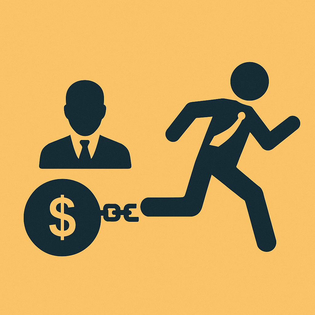 فرار از دین، شرایط تحقق جرم و مجازات