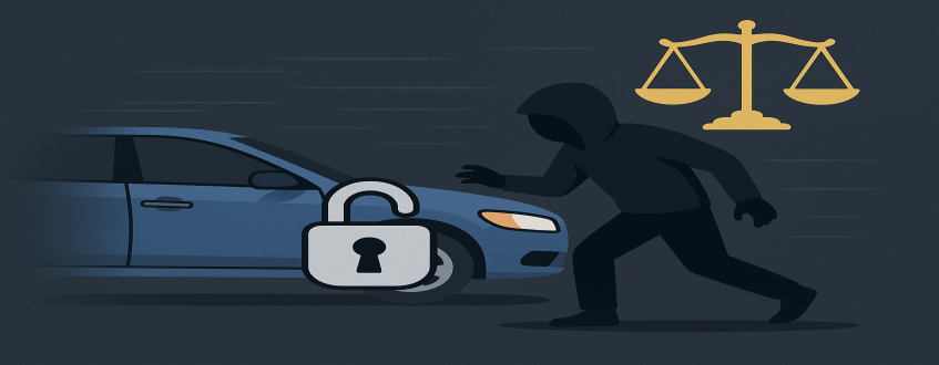 سرقت خودرو، سرقت تعزیری یا عمده؟ بررسی مراحل شکایت، مجازات